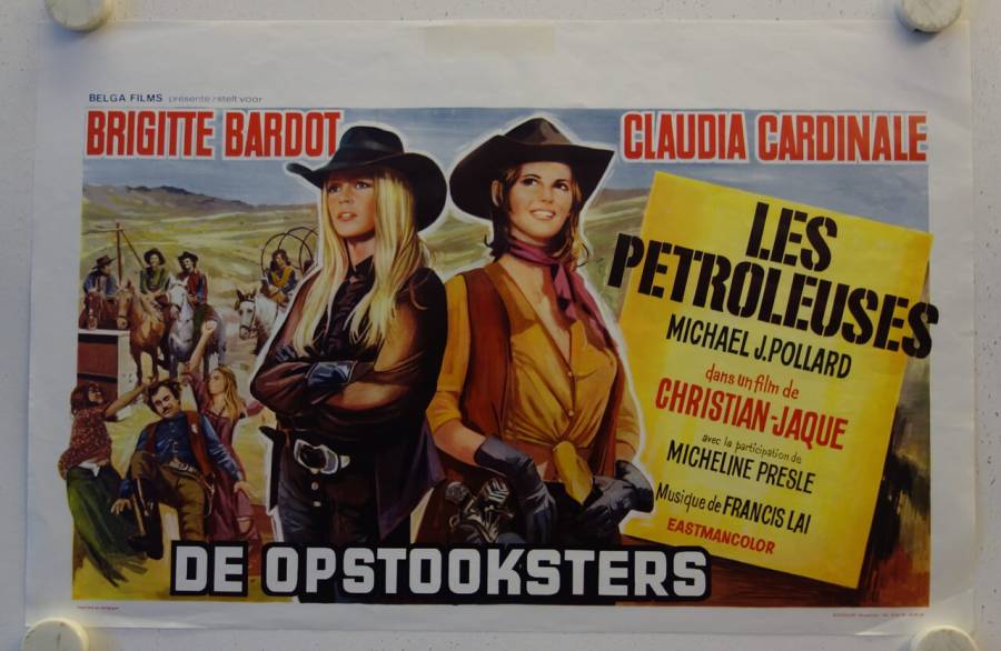 Petroleum-Miezen originales belgisches Filmplakat